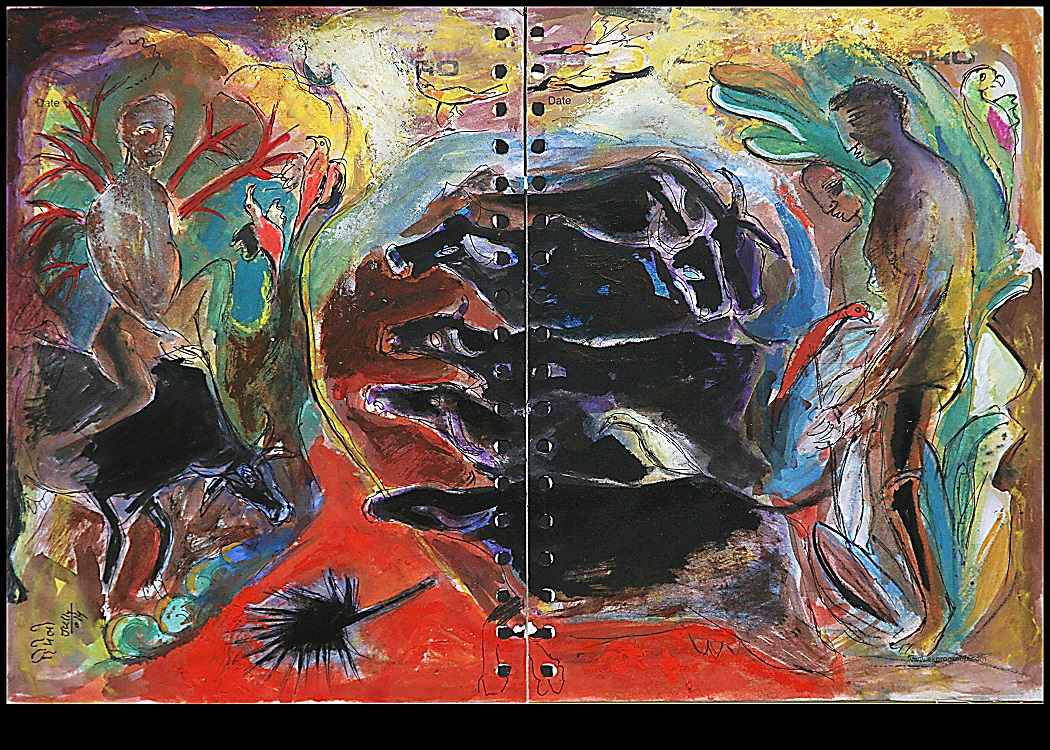 Dt51 Water Color On Paper  X  INC   Available.Jpg